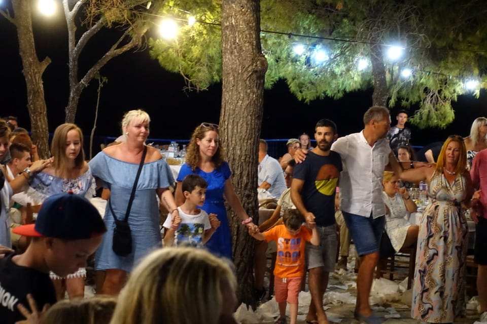 Zakynthos Sunset Tour to Kampi with Greek Night! - Arriving at Michali’s tavern in Kampi