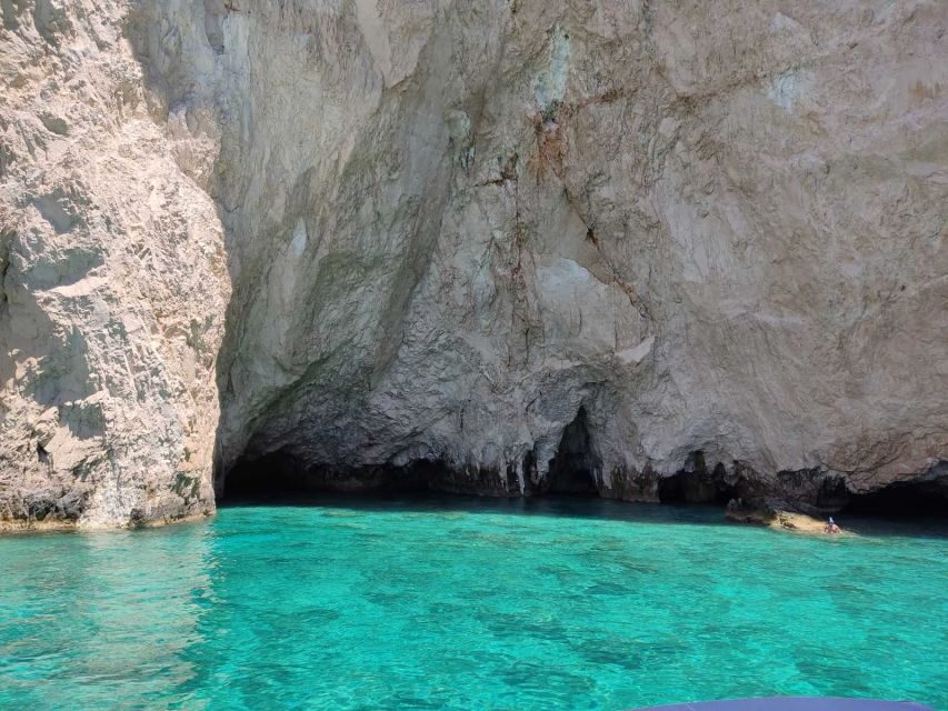 Zakynthos: Turtle Island and Caves Private Boat Trip - Agios Sostis stop: a quick photo start and marine life watching