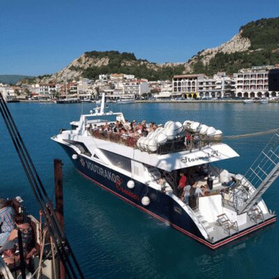Zakynthos: VIP Cruise around the island by the Royal Yachts - Starting at Solomos Square and the main port