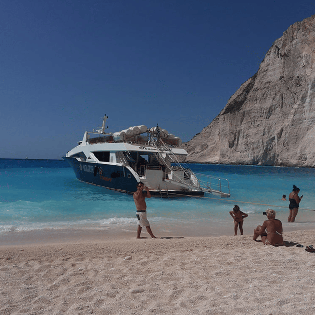 Zakynthos: VIP Cruise around the island by the Royal Yachts - Porto Vromi, Keri Caves, and Mizithres