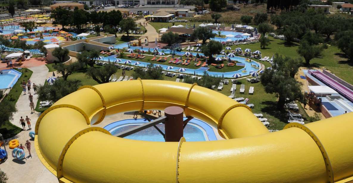 Zakynthos Water Park Entrance Ticket - The Children’s Tower and smaller play areas