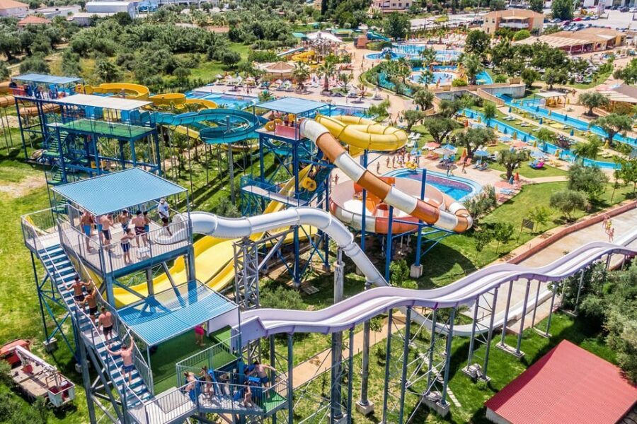 Zakynthos: Water Park Entrance Ticket with Transportation - The Thrill Rides Worth Targeting: Mat Racer, Black Hole, and the 60-Meter Race