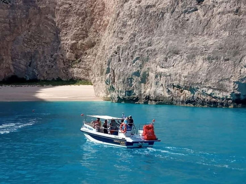 Zakynthos: Xigia, Navagio Shipwreck and Blue Caves Boat Tour - Captain and guide energy: Why this tour feels smoother on the water