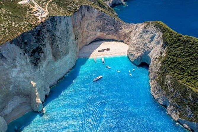 Zante Cruise to Blue Caves & Shipwreck Beach Photo stop - A Kefalonia-to-Zakynthos boat day that’s built around viewpoints