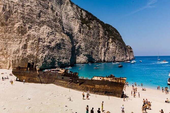 Zante Cruise to Blue Caves & Shipwreck Beach Photo stop - Navagio (Shipwreck Beach) photo stop: stunning… and rules matter