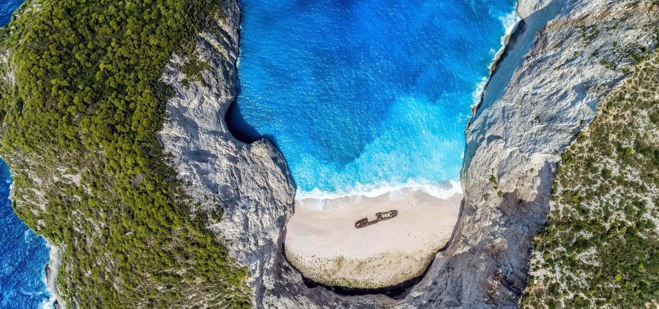 Zante Cruise to Blue Caves & Shipwreck Beach Photostop - A Full Day from Poros to Zakynthos