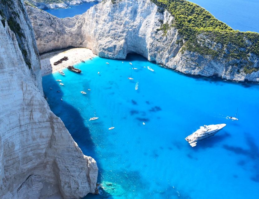 Zante Cruise to Blue Caves & Shipwreck Beach Photostop - What the Boat Day Feels Like