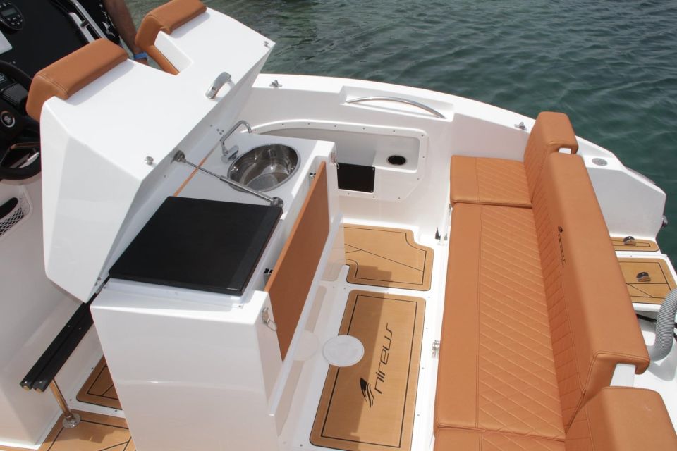 Zante Private Cruise to Shipwreck Beach & Blue Caves (max 9) - A closer look at the 2021 boat