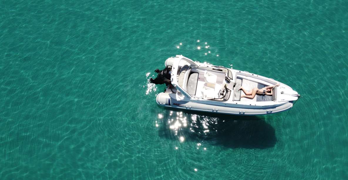 Zante: Private Speedboat Cruise with Navagio Beach Stop - Leaving the harbor on a private speedboat