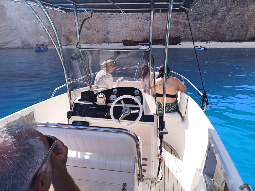 Zante: Shipwreck Beach & Blue Caves Private Speedboat Tour - Who should book this speedboat tour?