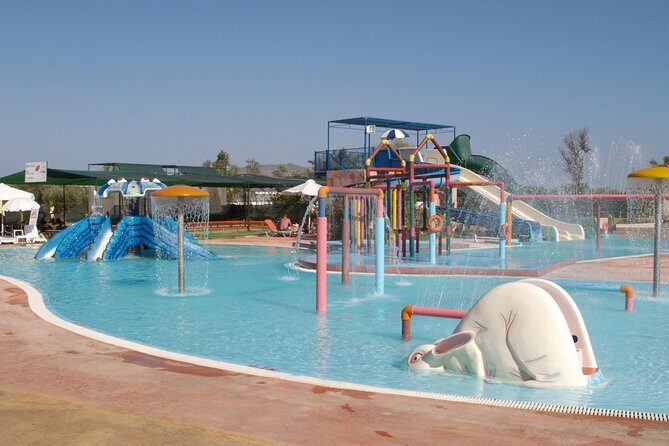 Zante Water Village Admission Ticket - The classics: octopus slides, aqua spray games, and the lazy river