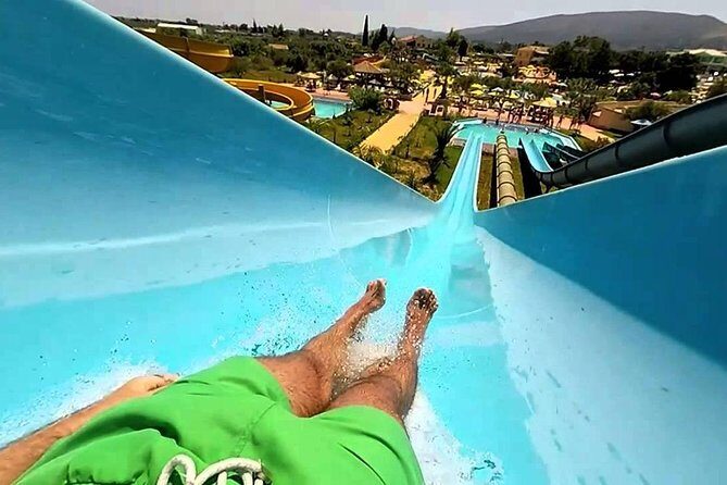 Zante Water Village Admission Ticket - The new race-style slides: Mat Racer and 60m Family Tower lanes