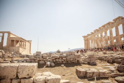 Zeus Temple Acropolis & Acropolis Museum Private Guided Tour - The south slope, Dionysus Theatre, and the first views